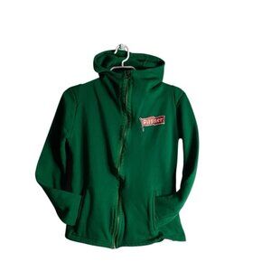 Pilsner Beer Women's Green Full Zip Sweatshirt Hoodie